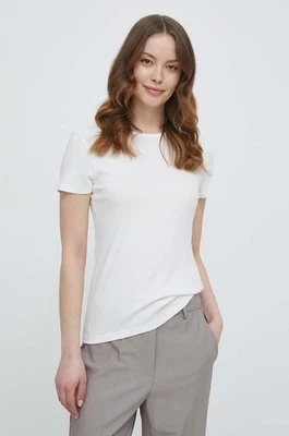 Lauren Ralph Lauren t-shirt damski kolor beżowy 200655374