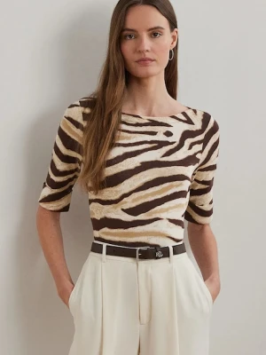 Lauren Ralph Lauren t-shirt damski kolor biały 200971095