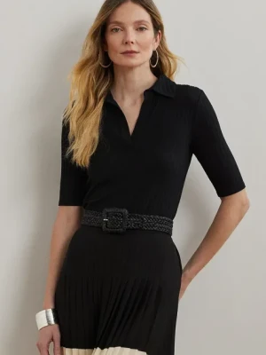 Lauren Ralph Lauren t-shirt damski kolor czarny 200963914