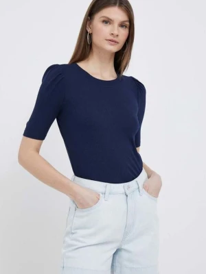Lauren Ralph Lauren t-shirt damski kolor granatowy 200902618