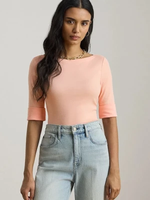 Lauren Ralph Lauren t-shirt damski z bawełną