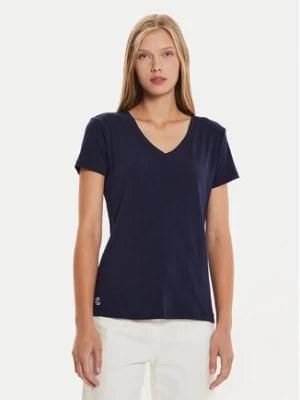 LAUREN RALPH LAUREN T-Shirt ILN62373 Granatowy Regular Fit