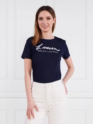 LAUREN RALPH LAUREN T-shirt KATLIN-SHORT SLEEVE-T-SHIRT | Slim Fit