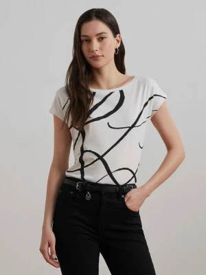 LAUREN RALPH LAUREN T-shirt | Regular Fit biały