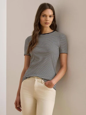 LAUREN RALPH LAUREN T-shirt | Slim Fit granatowy