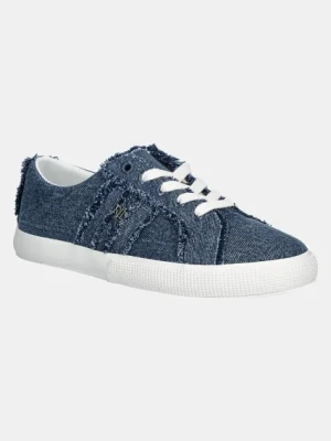 Lauren Ralph Lauren tenisówki Janson Fray kolor niebieski 802961846001
