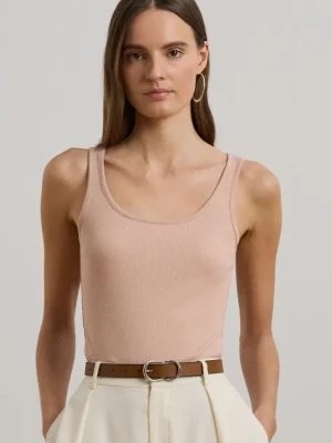 Lauren Ralph Lauren top damski kolor pomarańczowy 200704777