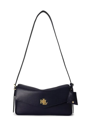 Lauren Ralph Lauren torebka crossbody damska skórzana granatowy