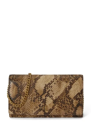 Lauren Ralph Lauren torebka crossbody damska skórzana zielony