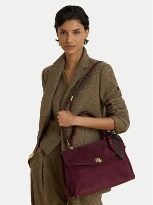 LAUREN RALPH LAUREN Torebka Farrah 431P18402002 Bordowy
