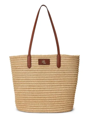 Lauren Ralph Lauren torebka kolor beżowy 431897486