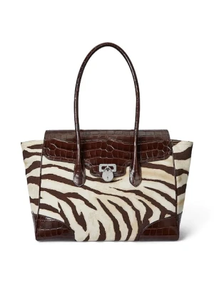 Lauren Ralph Lauren torebka kolor brązowy 431969469