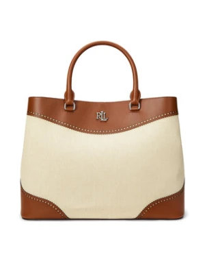 LAUREN RALPH LAUREN Torebka Marcy 431966776001 Beżowy