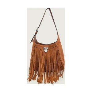 LAUREN RALPH LAUREN Torebka na ramię TANNER | zamsz