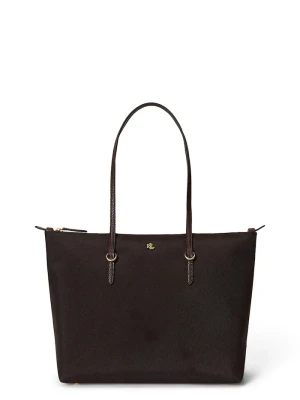 Lauren Ralph Lauren torebka shopper damska brązowy