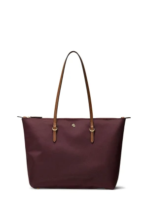 Lauren Ralph Lauren torebka shopper damska fioletowy