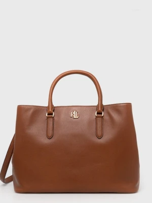 Lauren Ralph Lauren torebka skórzana 431876724005