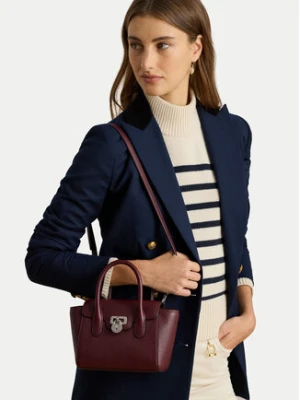 LAUREN RALPH LAUREN Torebka Small Tanner 431969349009 Bordowy