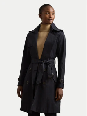 LAUREN RALPH LAUREN Trencz 297967122003 Granatowy Regular Fit