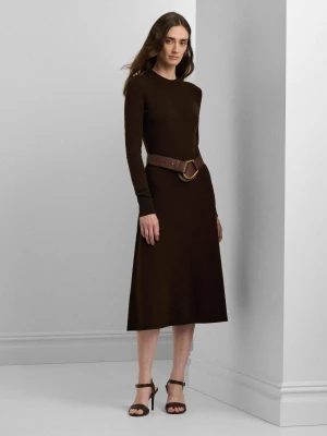 LAUREN RALPH LAUREN Wełniana sukienka
