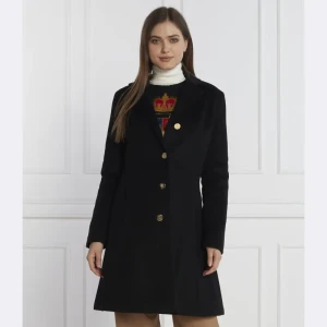 LAUREN RALPH LAUREN Wełniany płaszcz | z dodatkiem kaszmiru