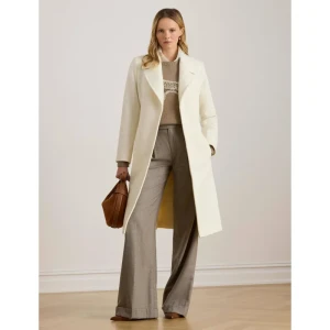 LAUREN RALPH LAUREN Wełniany płaszcz | z dodatkiem kaszmiru