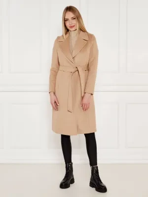 LAUREN RALPH LAUREN Wełniany płaszcz | z dodatkiem kaszmiru