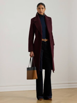 LAUREN RALPH LAUREN Wełniany płaszcz | z dodatkiem kaszmiru