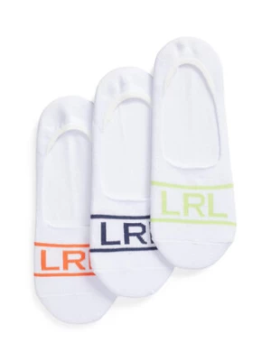 Lauren Ralph Lauren Zestaw 3 par niskich skarpet damskich Liner 3 Pack 454903930001 Kolorowy