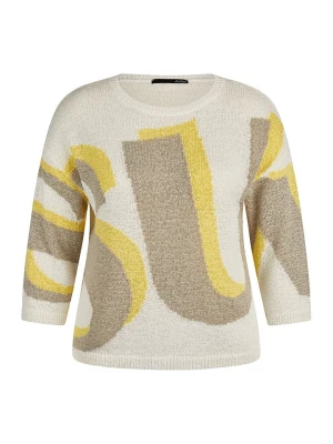 LCMT Le Comte Sweter w kolorze kremowym rozmiar: 40