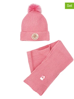 Le Chic 2-częściowy zestaw "Rosa & Reya" w kolorze różowym rozmiar: M
