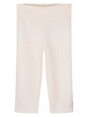 Le Chic Legginsy "Dosy" w kolorze kremowym rozmiar: 68
