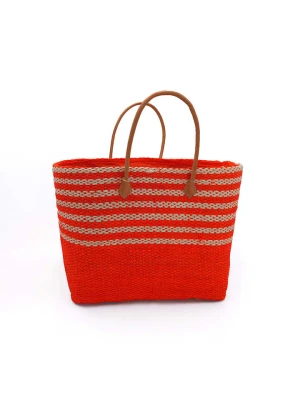 Le Comptoir de la Plage Torba plażowa "Amoroni" w kolorze pomarańczowym - 35 x 35 x 20 cm rozmiar: onesize