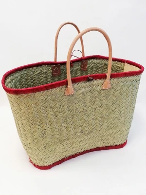 Le Comptoir de la Plage Torba plażowa "Aravola" w kolorze fioletowym - 56 x 30 x 23 cm rozmiar: onesize