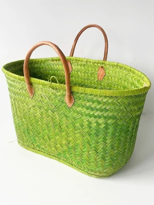Le Comptoir de la Plage Torba plażowa "Aravola" w kolorze zielonym - 55 x 30 x 25 cm rozmiar: onesize