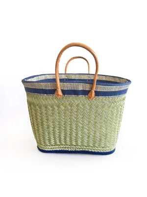 Le Comptoir de la Plage Torba plażowa "Sava" w kolorze beżowo-granatowym - 45 x 35 x 20 cm rozmiar: onesize