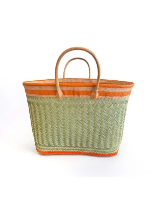 Le Comptoir de la Plage Torba plażowa "Sava" w kolorze beżowo-pomarańczowym - 45 x 40 x 20 cm rozmiar: onesize