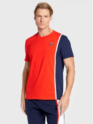 Le Coq Sportif T-Shirt 2220655 Czerwony Regular Fit