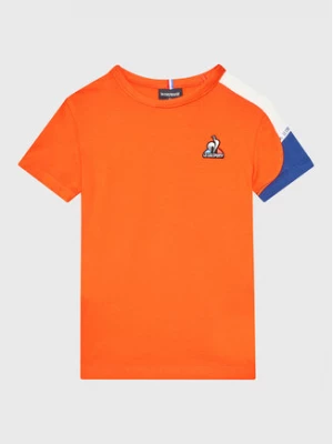 Le Coq Sportif T-Shirt 2310049 Pomarańczowy Regular Fit