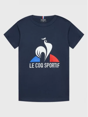 Le Coq Sportif T-Shirt Ess 2210801 Granatowy Regular Fit
