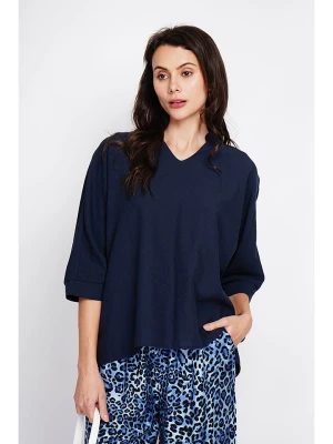 Le Jardin du Lin Bluzka w kolorze granatowym rozmiar: 38