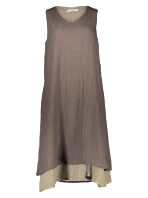 Zdjęcie produktu Le Jardin du Lin Lniana sukienka w kolorze khaki rozmiar: 36
