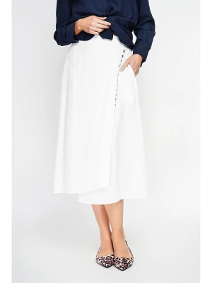 Le Jardin du Lin Spódnica w kolorze białym rozmiar: 42