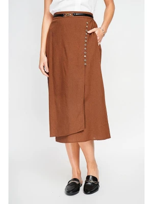 Le Jardin du Lin Spódnica w kolorze jasnobrązowym rozmiar: 38