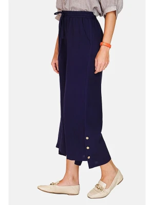 Zdjęcie produktu Le Jardin du Lin Spodnie w kolorze granatowym rozmiar: 34