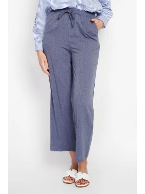 Le Jardin du Lin Spodnie w kolorze niebieskim rozmiar: 40