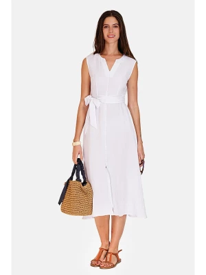 Le Jardin du Lin Sukienka w kolorze białym rozmiar: 38