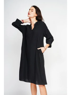 Le Jardin du Lin Sukienka w kolorze czarnym rozmiar: 38