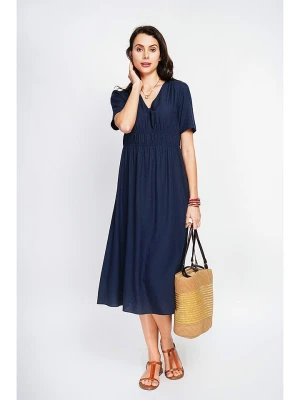 Le Jardin du Lin Sukienka w kolorze granatowym rozmiar: 38