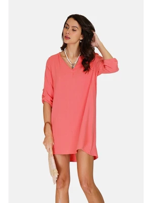 Le Jardin du Lin Sukienka w kolorze koralowym rozmiar: 38